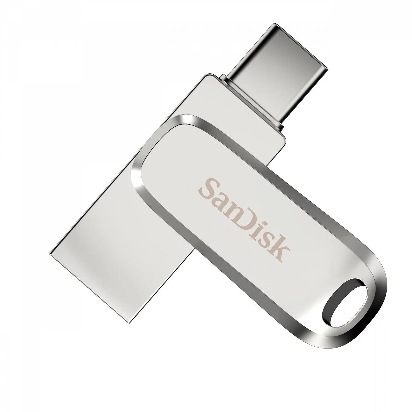 USB-флеш-накопитель SanDisk Ultra Dual Drive Luxe 2TB USB 3.2 Gen 1 Type-C Type-A 400MB/s Серебристый, фото №1 USB-флеш-накопитель SanDisk Ultra Dual Drive Luxe 2TB USB 3.2 Gen 1 Type-C Type-A 400MB/s Серебристый, фото №1