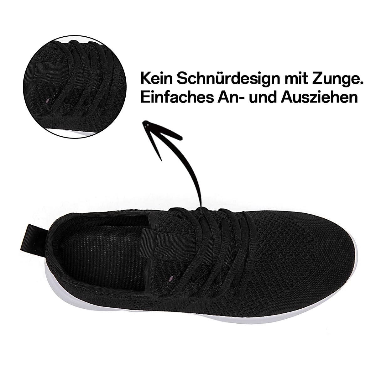 Чоловічі Кросівки UROMGV Спортивне Взуття Без застібок, фото №4