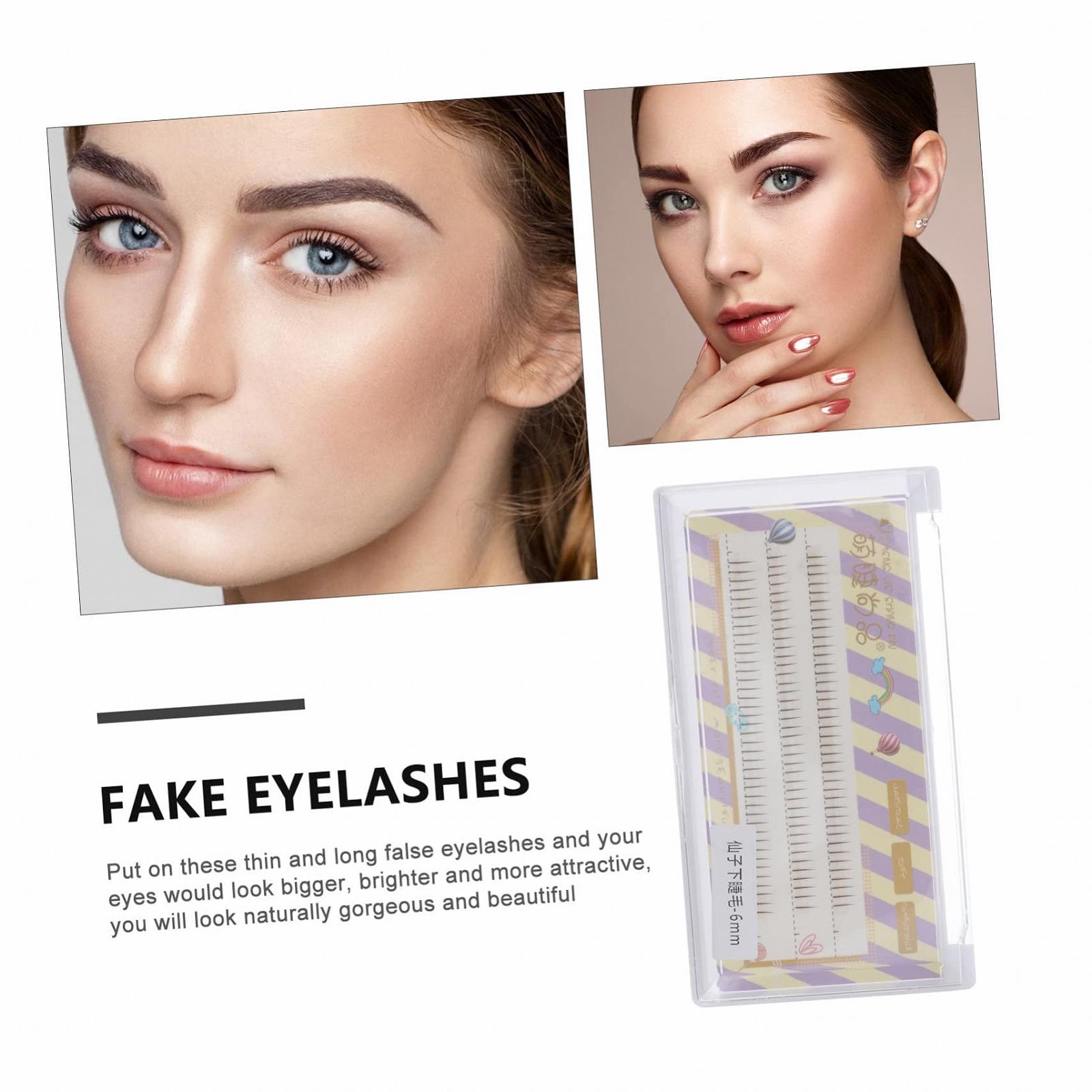 Набір Angoily Kisten Wimpern Make-up-Gadgets Schminkkasten 2 шт. натуральні косметичні волокна, фото №7