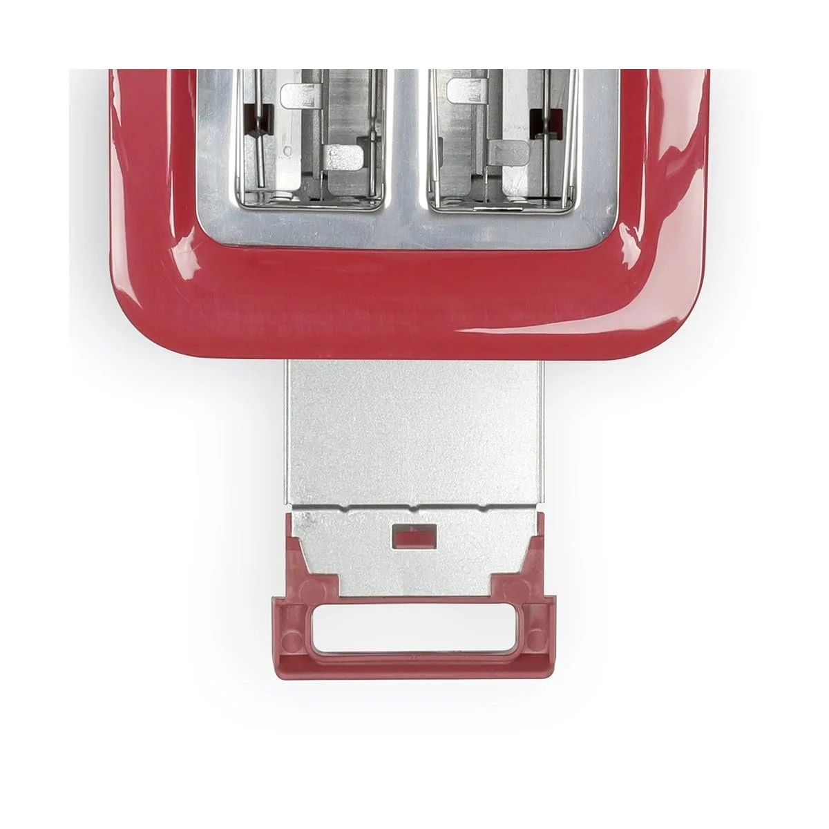 Тостер Livoo 2 слоти DOD162N 650-750 Вт, 3 функції, 7 рівнів, знімний піддон для крихт, чилійський червоний, фото №4