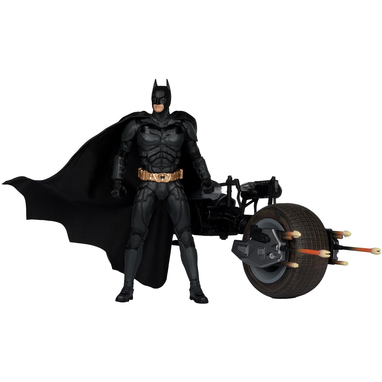 Фигурка с транспортом McFarlane DC Multiverse Бэтмен и Бэтпод 18 см, фото №7
