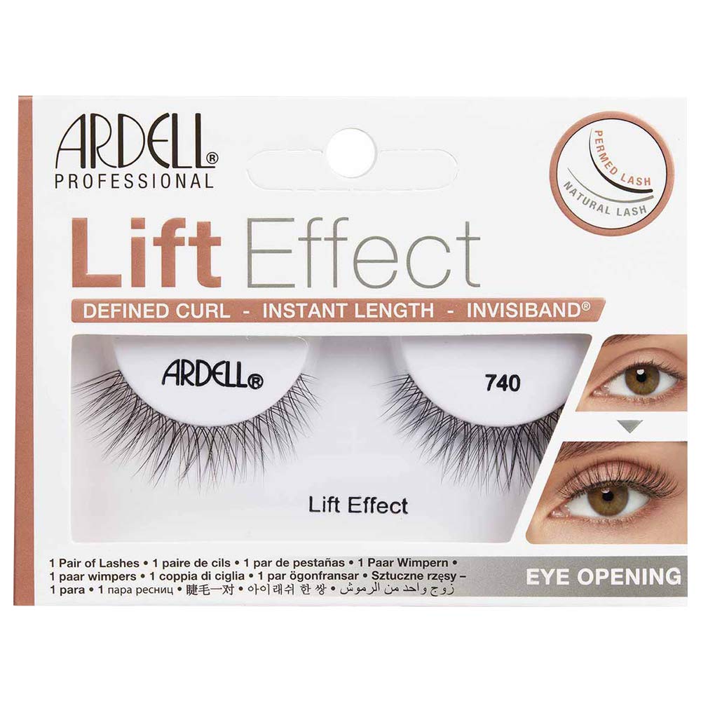 Ресницы Ardell Natural False Eyelashes Invisible Edge Lift Effect 740 Defined Curls Invisiband 1 пара черные, фото №1 Ресницы Ardell Natural False Eyelashes Invisible Edge Lift Effect 740 Defined Curls Invisiband 1 пара черные, фото №1