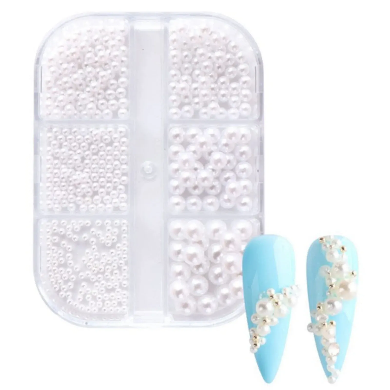 Бусины для ногтей Круглые Белые Гвозди Золотые Стальные Бусины Шарики для ногтей ZZ13, фото №1 Бусины для ногтей Круглые Белые Гвозди Золотые Стальные Бусины Шарики для ногтей ZZ13, фото №1