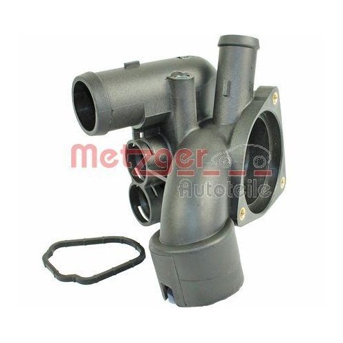 Корпус термостата METZGER 4010028 для VAG, головка блоку циліндрів, передня сторона, фото №3 Корпус термостата METZGER 4010028 для VAG, головка блоку циліндрів, передня сторона, фото №3