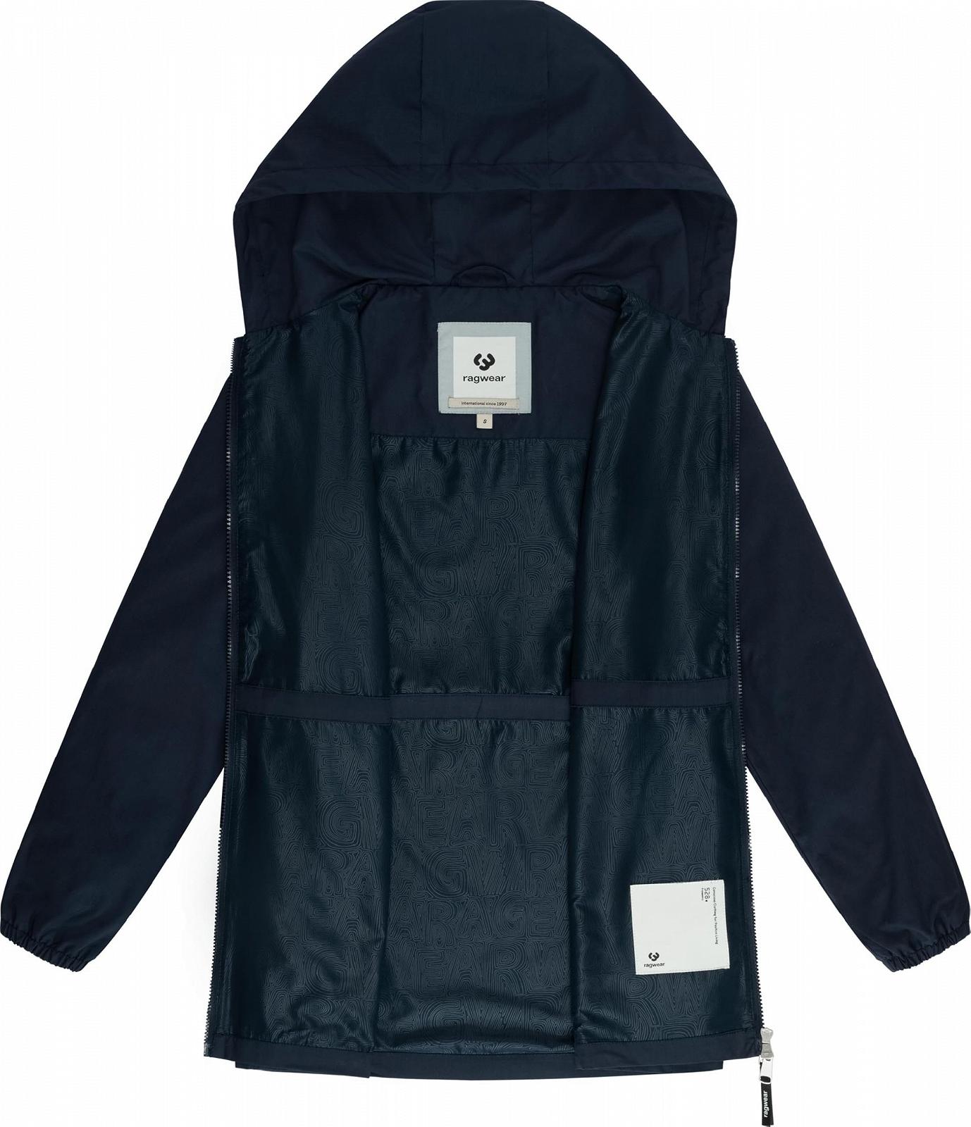 Куртка Переходная Легкая Ragwear Monadissimo B YOUMODO Женская с Капюшоном и Кулиской на Талии, фото №4