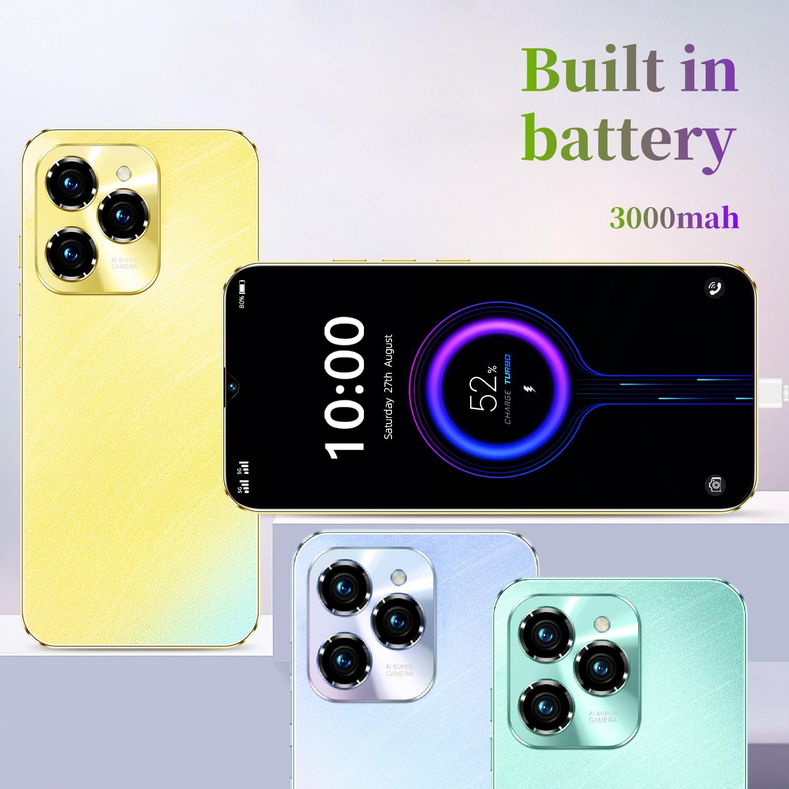 Смартфон 2 6.3 дюйма 2GB RAM 16GB ROM 4G FDD-LTE Green, фото №6