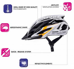 Шлем Велосипедный Meteor Gruver MTB / Шлем для самоката для детей synthetic.ua - Фото 1