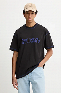 Футболка Hugo Men's Ecru  - Crew Neck L - Фото 1