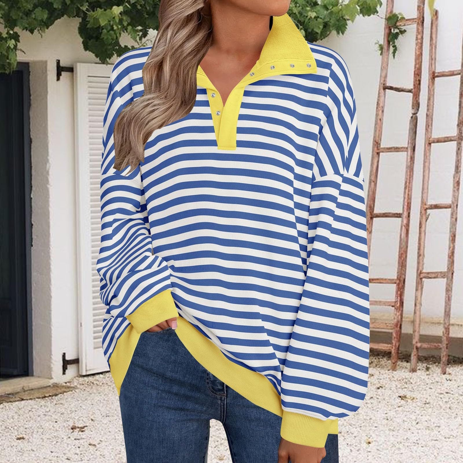 Женская Толстовка Generisch Классический Ретро Цветочный Принт, фото №3