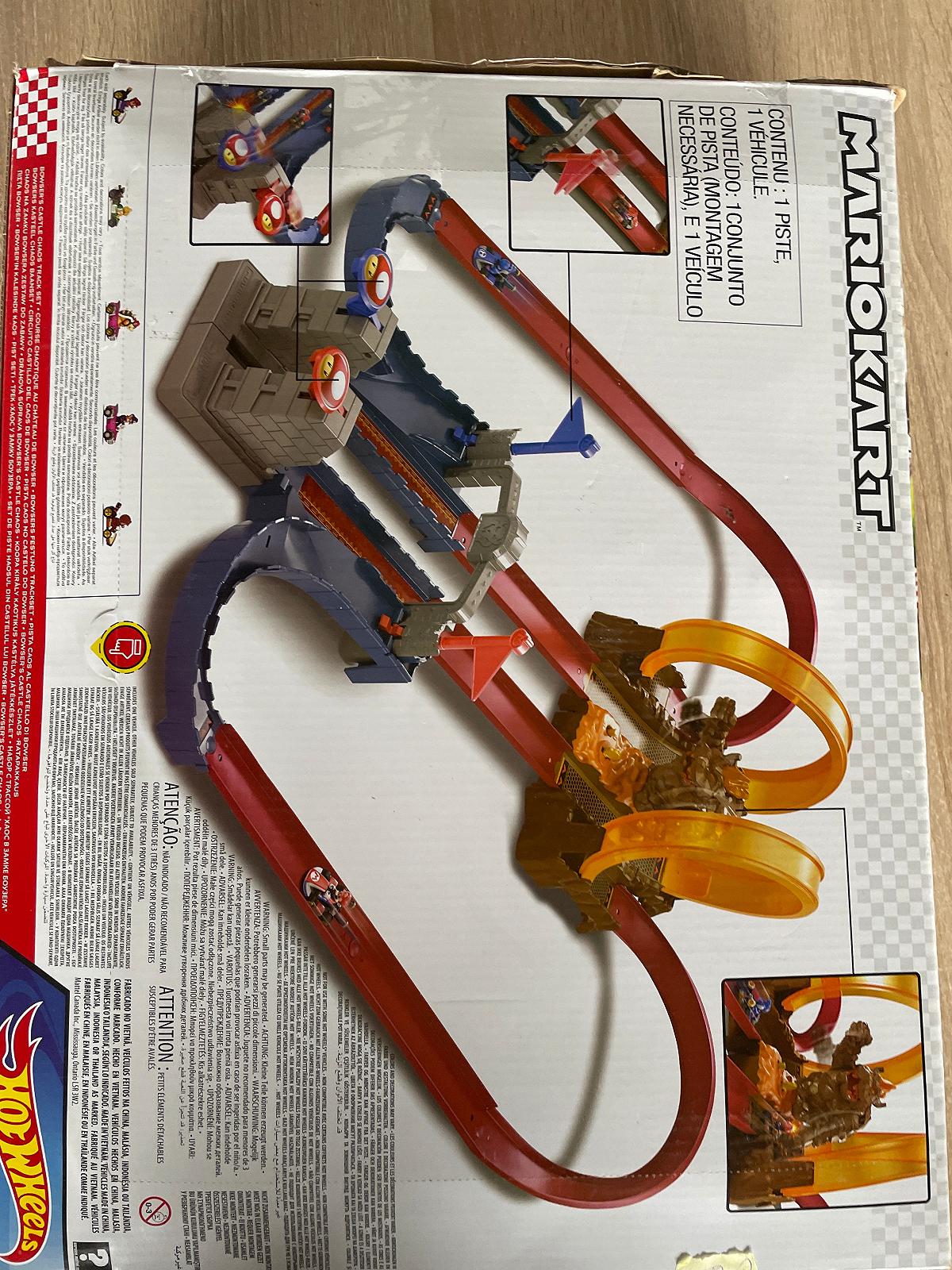 Ігровий набір трек Hot Wheels Mario Kart Bowser s відсутній рухаючий персонаж та авто, фото №2