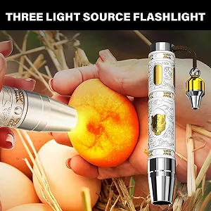 Ручний світлодіодний ліхтар Jadeite Identification з потрійним світлом для виставок synthetic.ua - Фото 1