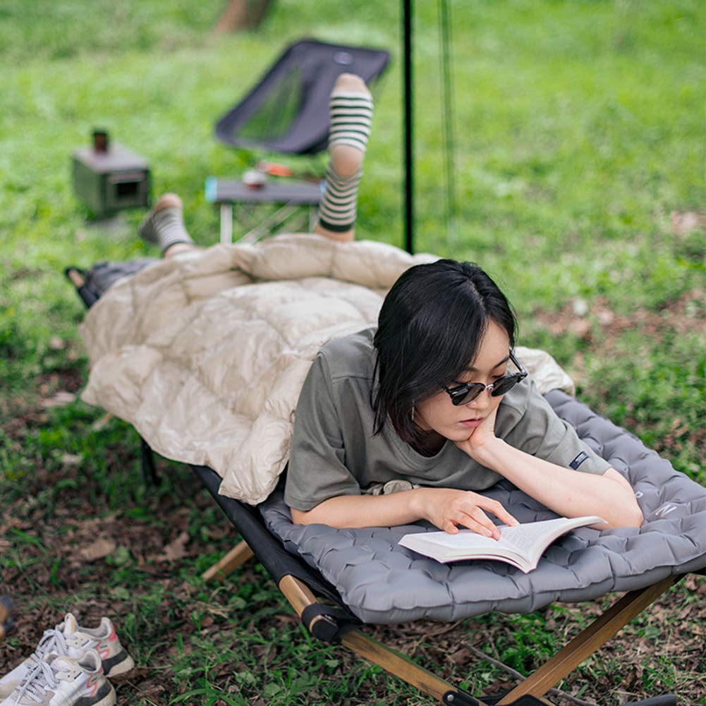 Матрас Quick Fill Air Camping Mat Серый, фото №2