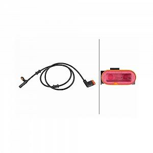 Датчик частоти обертання колеса HELLA 6PU 358 216-661 для MERCEDES-BENЗ, задній міст - Фото 1