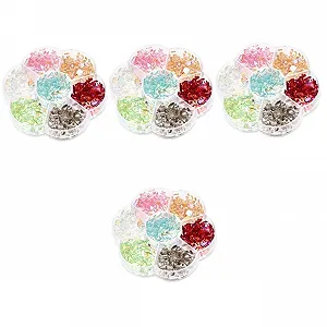 Украшения для ногтей Разные цвета Плоская задняя часть Многофункциональный декор для ногтей - Фото 1