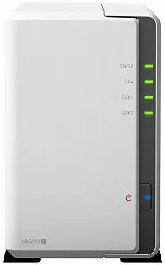Купити Мережеве сховище Synology DS220j Білий - Фото 1 Мережеве сховище Synology DS220j Білий - Фото 1