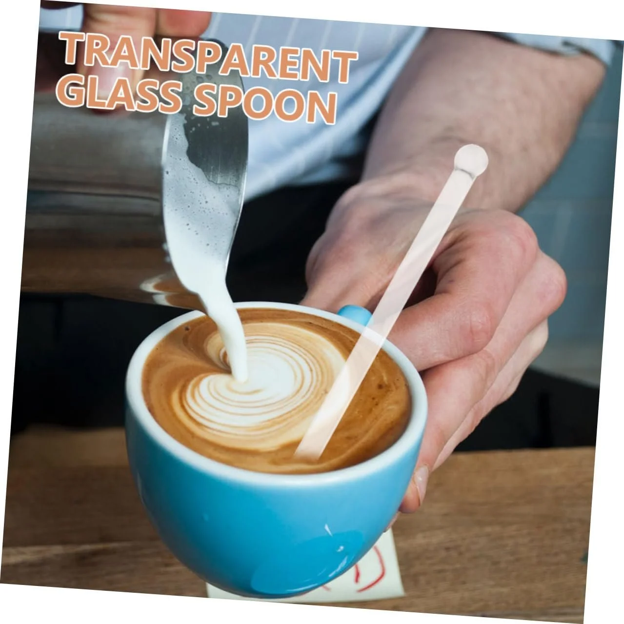 Ложки Стеклянные 6 шт Прозрачный, фото №5