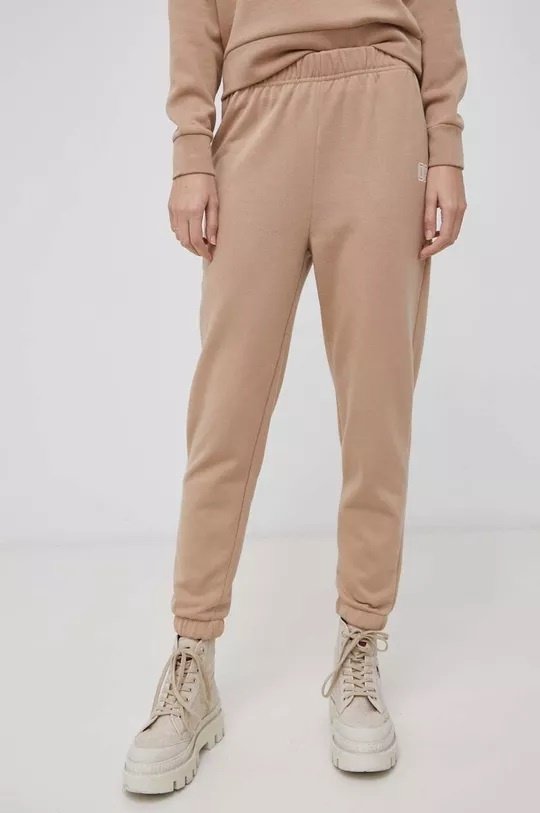Штаны ONLY ONLLULA PANT SWT 15244347 Nomad Print Бежевый S, фото №1