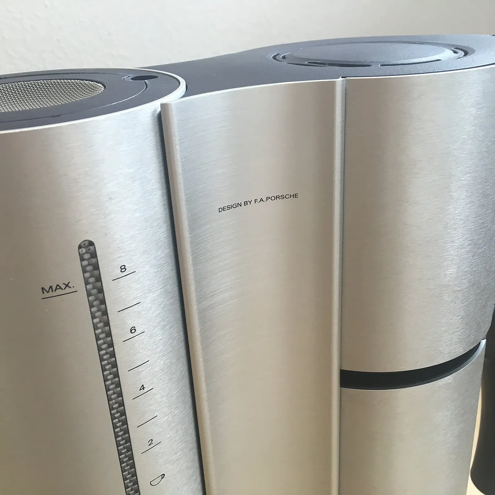 Капельная кофеварка Siemens Porsche Design TC91100 8T алюминий, фото №4