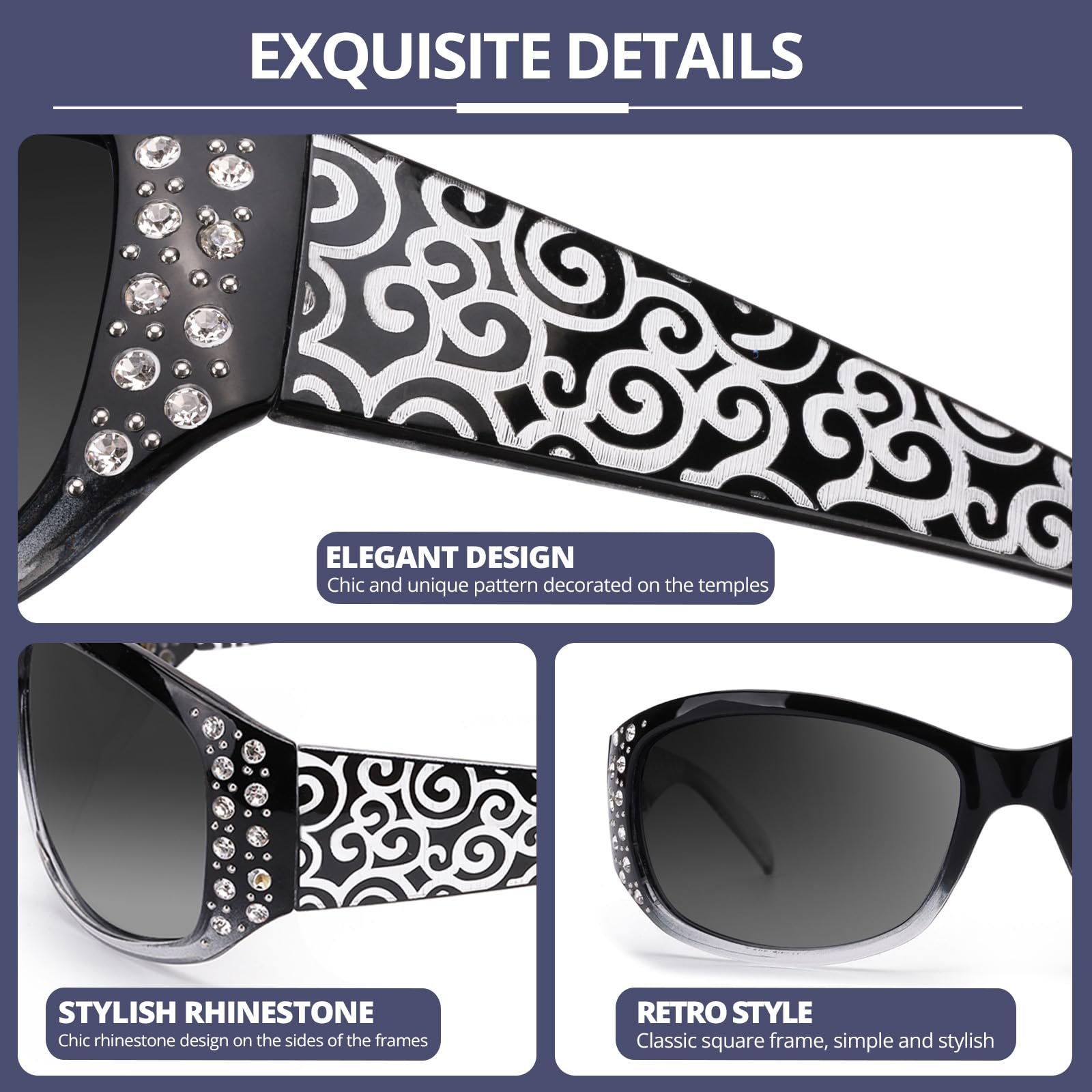 Сонцезахисні окуляри Жіночі SIPHEW Поляризовані Модні UV400 Захист Wrap Around, фото №4 Сонцезахисні окуляри Жіночі SIPHEW Поляризовані Модні UV400 Захист Wrap Around, фото №4