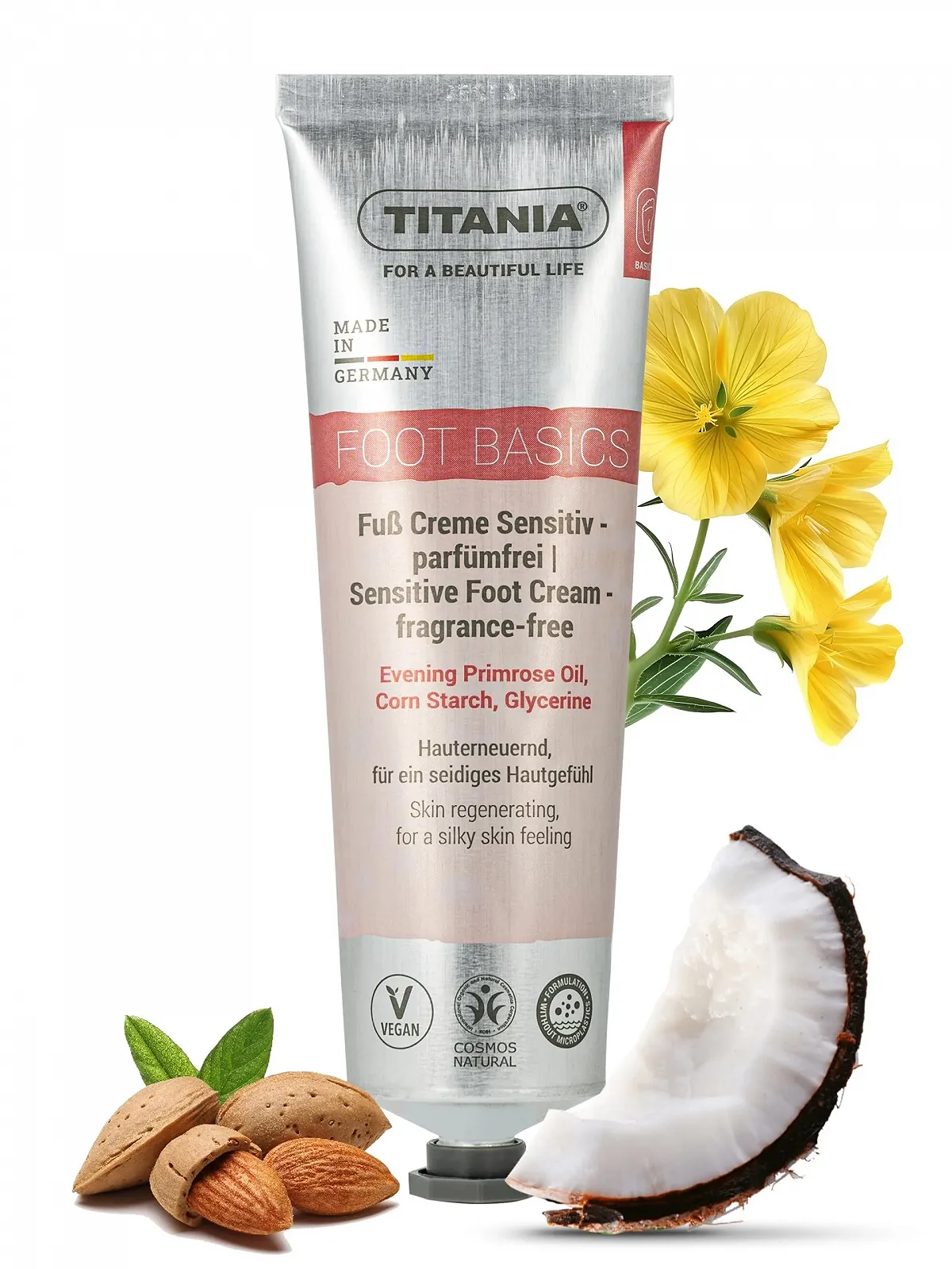 Крем для ног TITANIA Sensitive для чувствительной кожи 100 мл, фото №1