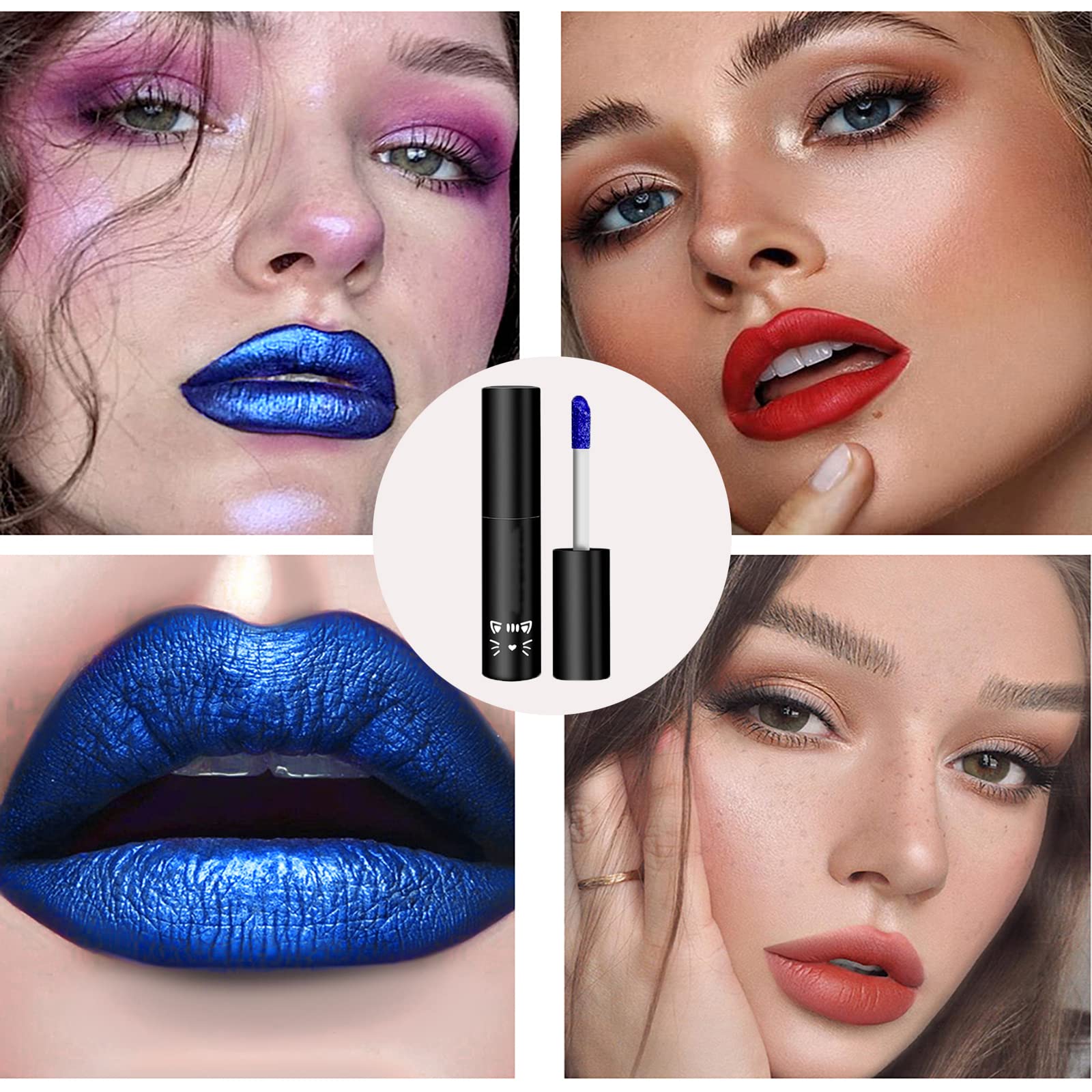 Блеск для губ Peel Off & Reveal Lip Stain Peel Off Lip Stain Lip Tint Lip Gloss Peel Off Lip Tint Lipstick Non-stick Cup Durable Waterproof Colourful Shimmer Lip Gloss, фото №6