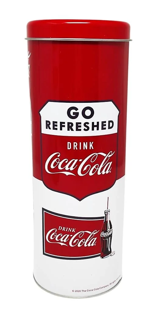 Скарбничка Coca C. Металева 23 x 8.5 см Червона, фото №3