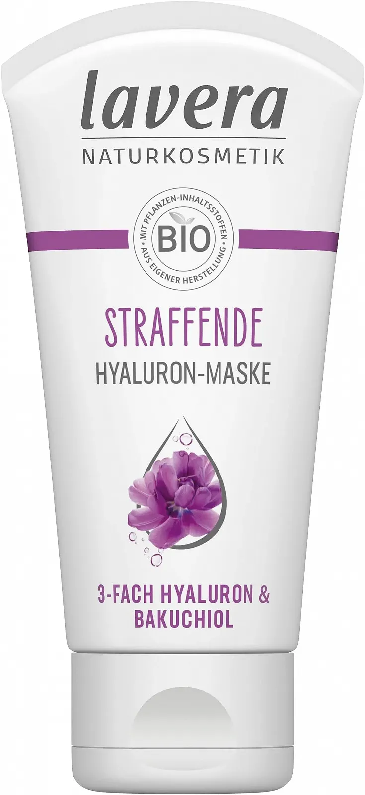 Маска Lavera Зміцнююча гіалуронова - Веганська 50 мл (1 шт. в упаковці), фото №1