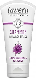 Маска Lavera Firming Hyaluronic - Веганская - Натуральная косметика - Тройная гиалуроновая кислота и мощный активный ингредиент бакучиол - Мгновенный свежий цвет лица - Увлажнение и уход - 50 мл (1 шт. в упаковке) - Фото 1