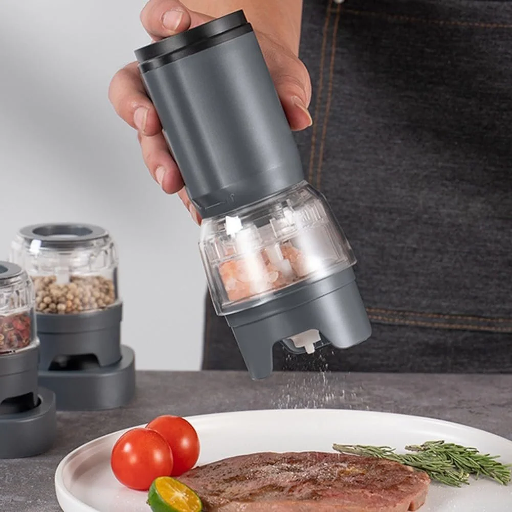 Електрична млинниця Quick Clip 10000 об/хв регульована грубість помелу білий, фото №5