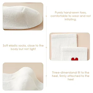 Носки KRYMSON Red Love, 3 пары (Черный / Белый / Серый) synthetic.ua - Фото 1