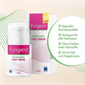 Крем-мазь для ухода за ногами и ногтями Fungent 50 мл 5 шт. synthetic.ua - Фото 1