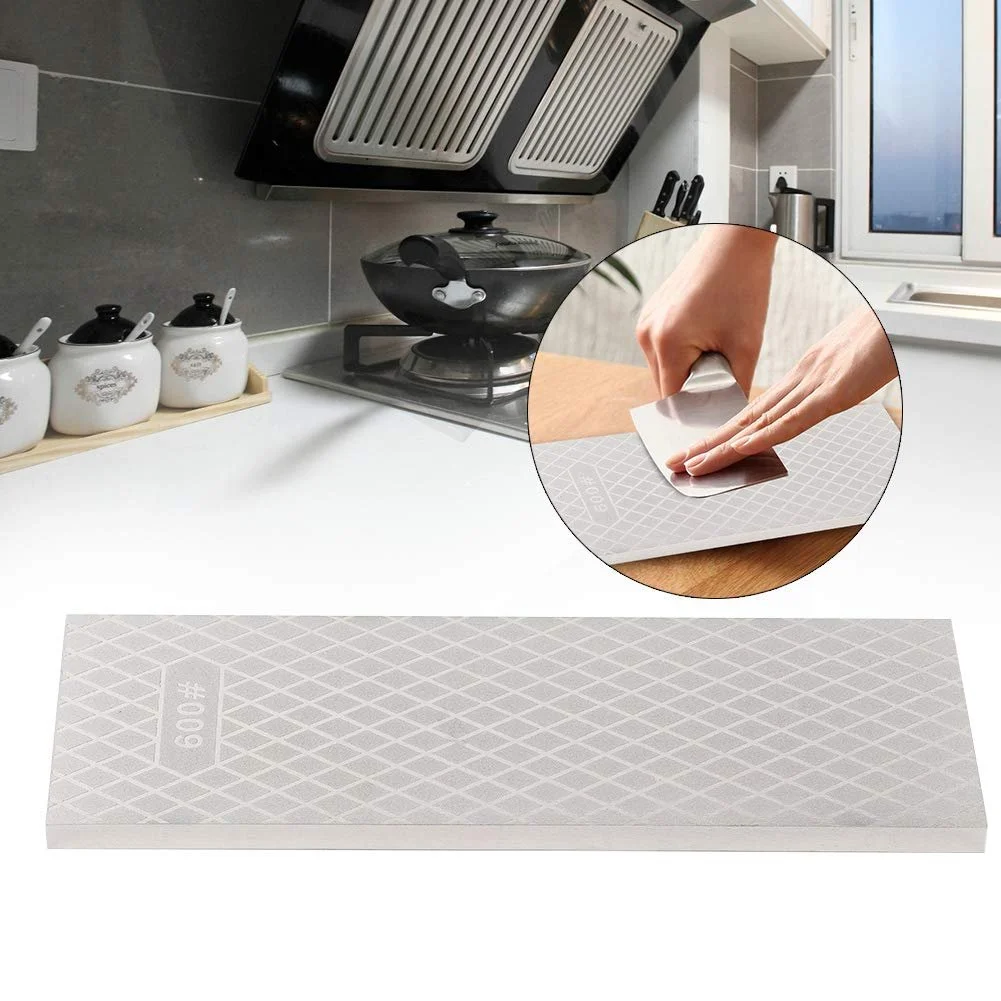 Точильный камень алмазный двухсторонний 200/600 Grit, фото №6