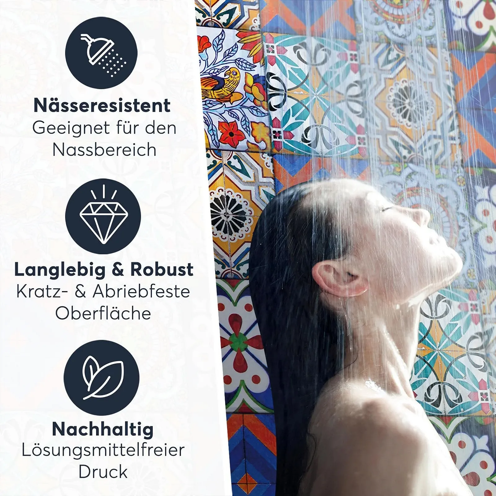 Наклейка для плитки creatisto Portuguese Tiles Самоклеюча 15 x 20 см Набір 9 шт., фото №5