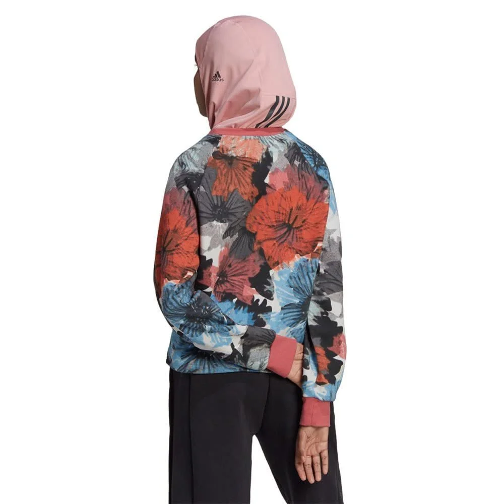 Женская Толстовка adidas W AOP SWT (Длинный Рукав), фото №2