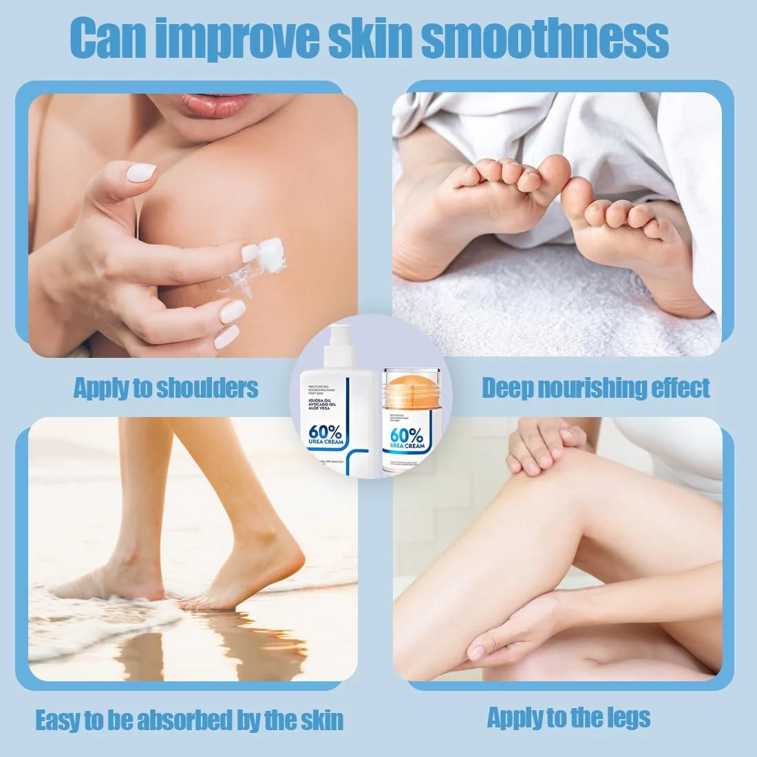 Лосьон для тела и крем для ног Urea 60% мочевины и 2% салициловой кислоты, фото №6