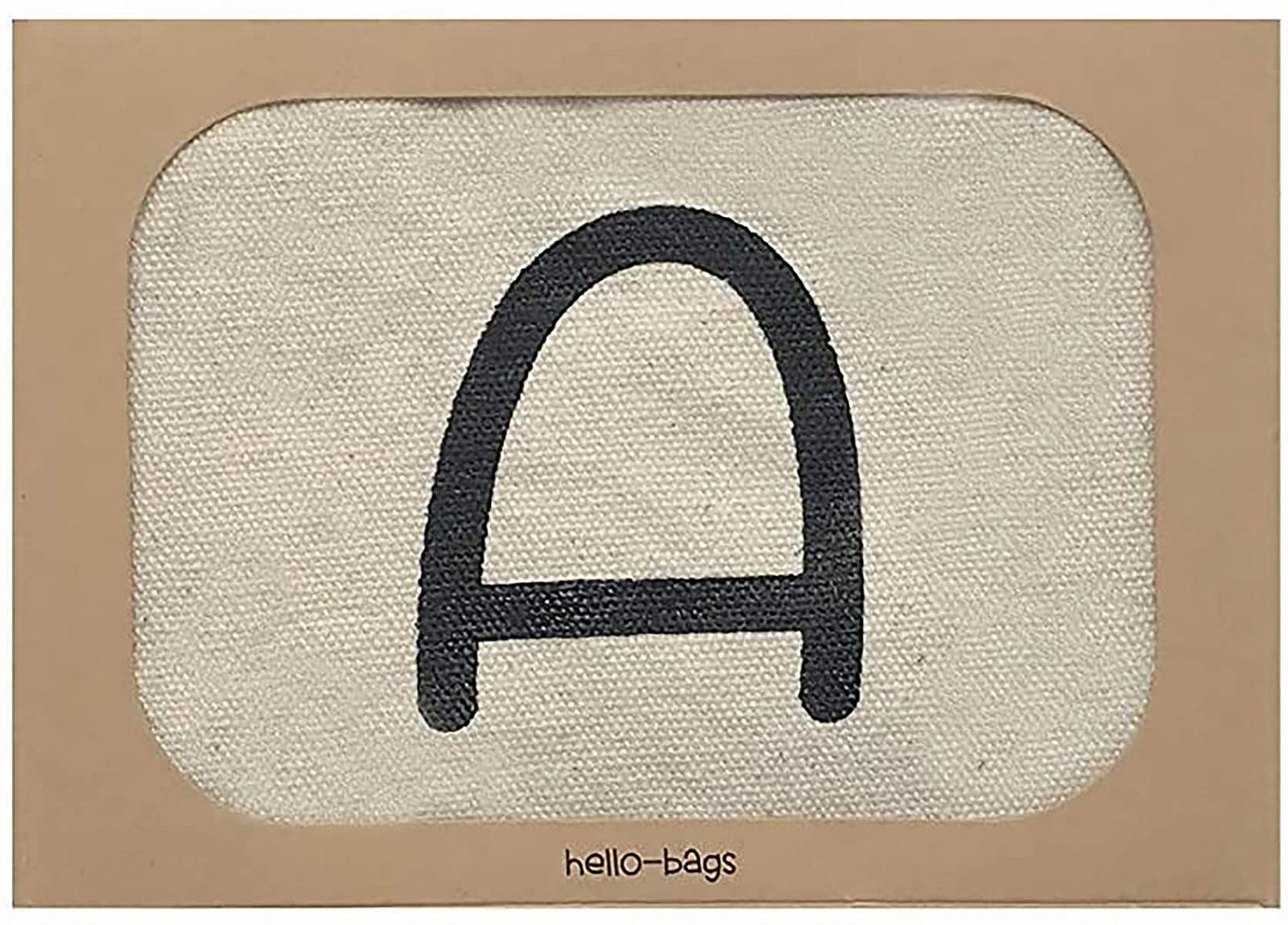 Гаманець/маленька сумка hello-bags з блискавкою, підкладкою та внутрішньою кишенею A Ecru/Black, фото №3