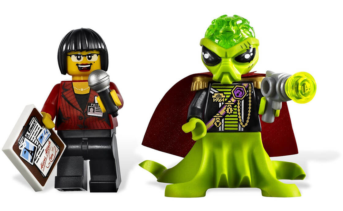 Детский конструктор LEGO Материнский корабль пришельцев 7065, фото №4