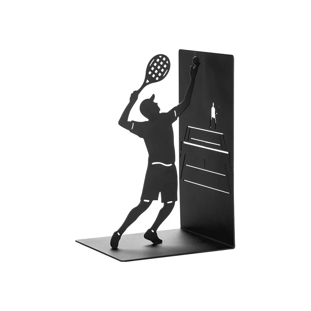 Держатель для Книг balvi Match Ball Черный, в форме Т, фото №4