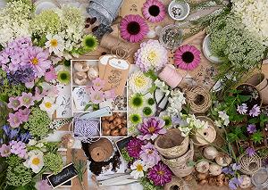 Пазл Ravensburger 12000620 Magnificent Flower Love 1000 деталей для взрослых и детей от 14 лет с цветами - Фото 1