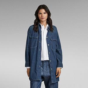 Жіноча сорочка G-Star RAW Oversized Flap Pocket Shirt Eve - S - Фото 1