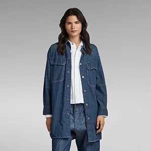 Купити Жіноча сорочка G-Star RAW Oversized Flap Pocket Shirt Eve - S - Фото 1 Жіноча сорочка G-Star RAW Oversized Flap Pocket Shirt Eve - S - Фото 1