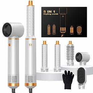 Купити Стайлер Hairstyler 5-в-1 Мультистайлер із насадками для завивки та термощіткою - Фото 1 Стайлер Hairstyler 5-в-1 Мультистайлер із насадками для завивки та термощіткою - Фото 1