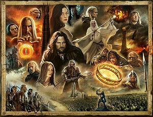 Пазл Ravensburger 17294 Tour Seigneur des Anneaux Lord of The Rings 2000 элементов для взрослых Black - Фото 1
