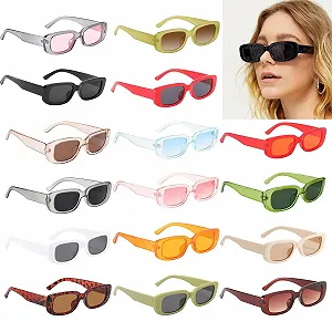 Солнцезащитные очки Прямоугольные Винтажные MEYAGOT Набор 16 штук цена на synthetic.ua - Фото 1 Солнцезащитные очки Прямоугольные Винтажные MEYAGOT Набор 16 штук synthetic.ua - Фото 1