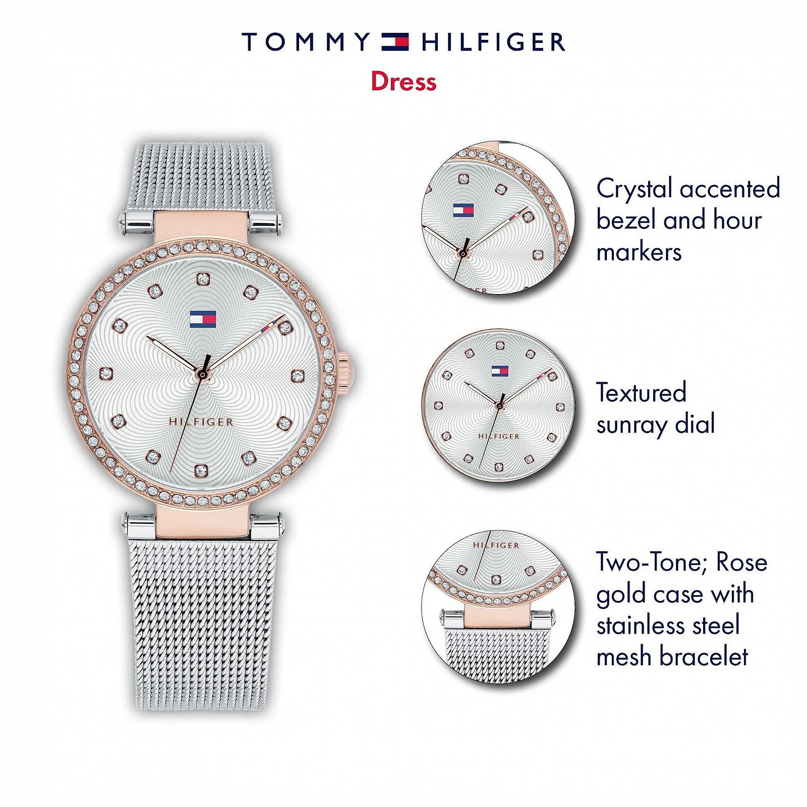 Жіночий Кварцовий Годинник Tommy Hilfiger Сріблястий 1782506, фото №2