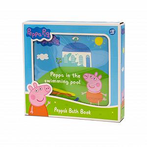 Книга для ванны Peppa Pig Peppa Pig с 10 разными иллюстрациями. - Фото 1