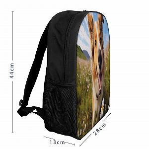 Ранец NACHOMACHO Field Dog Школьный для девочек и мальчиков, эргономичный, для подростков, модный, 17 дюймов synthetic.ua - Фото 1