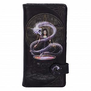 Кошелек Anne Stokes The Summoning Witch and Dragon Embossed Черный 18.5 см - Фото 1