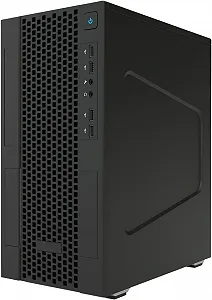 Корпус Itek SMALLCOM-P / без БЖ / Micro-ATX / Mini-Tower / 1x92mm / Black synthetic.ua - Фото 1