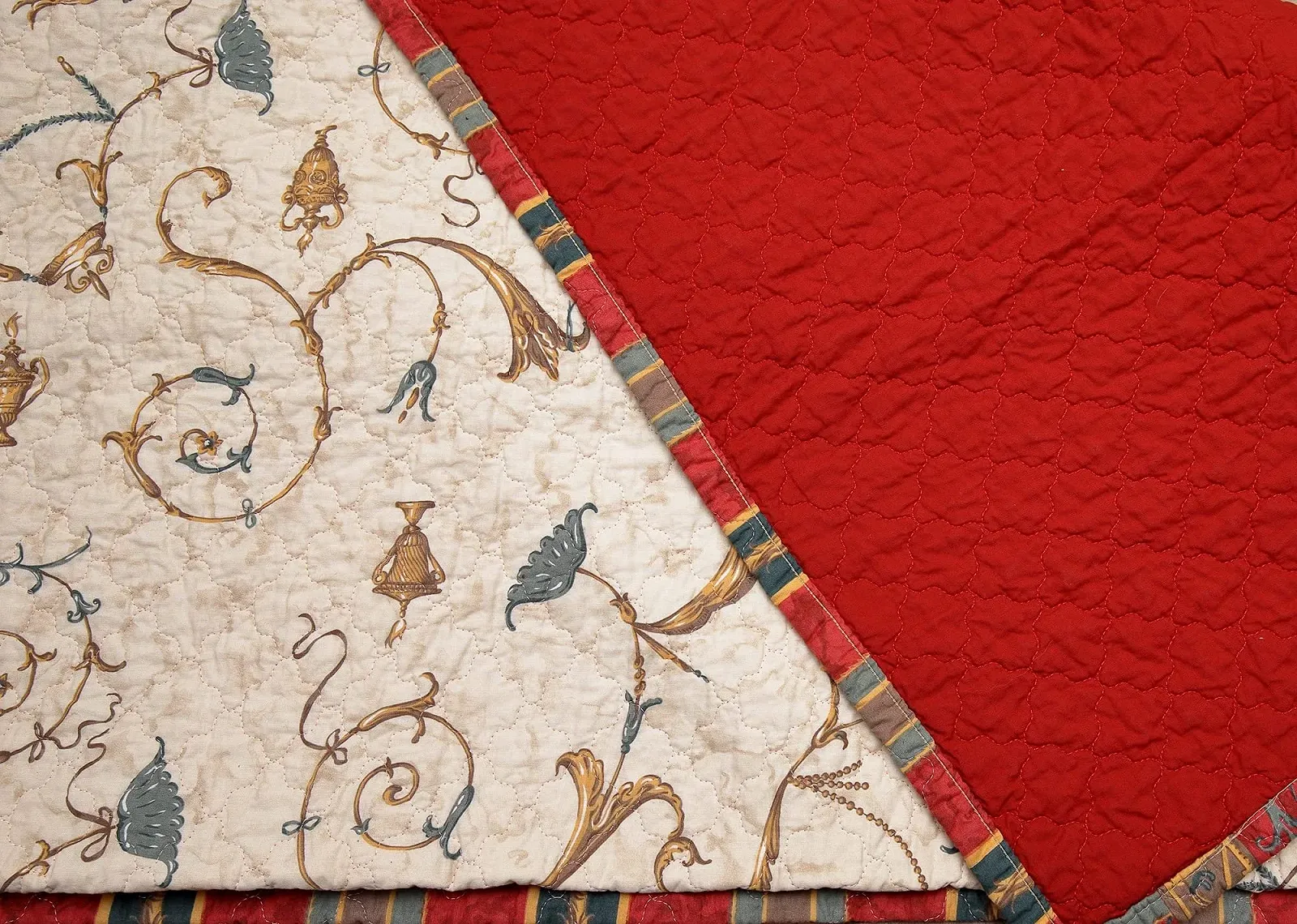 Покрывало Bassetti Oplontis Хлопок Красный 240 x 255 см, фото №4